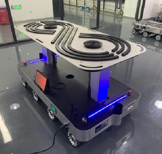 "Lingzhou-1" AGV robot for transporting remains 